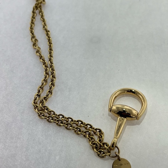 Gucci 18Kt Yellow Gold Horse-bit Necklace - Picture 3 of 16